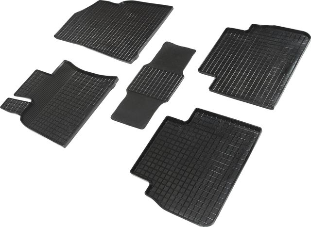 Коврики резиновые Seintex с узором сетка для салона Toyota Camry 70 (V70, XV70) 2017-2026. Артикул 89680