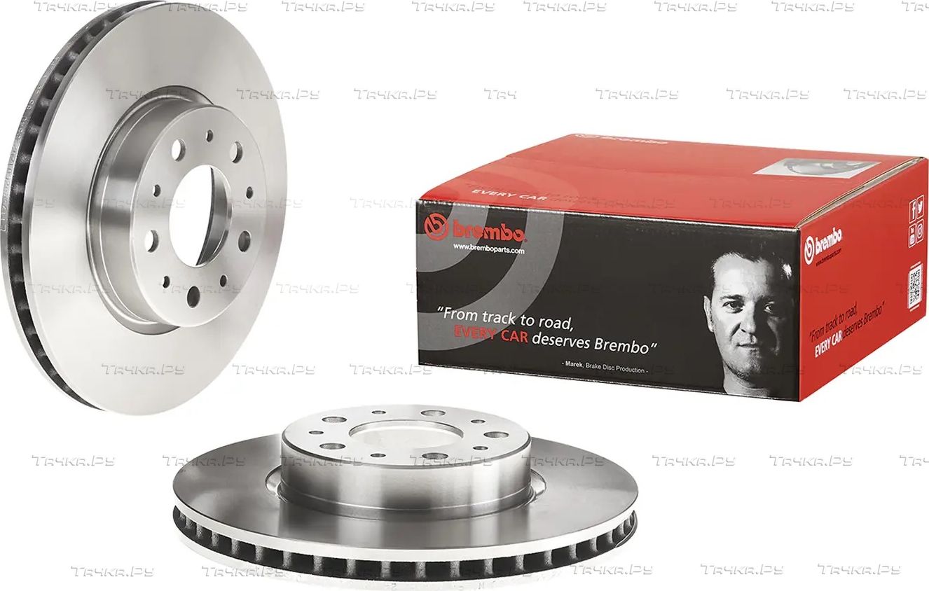 Тормозной диск Brembo передний для Volvo 960 I 1990-1996. Артикул 09.5315.14