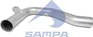 Глушитель (труба соединительная) Sampa. Артикул 051.005