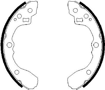 Тормозные колодки Bosch. Артикул 0 986 487 687