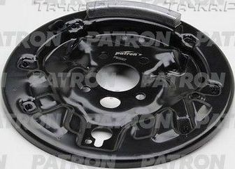 Кожух (щиток) тормозного диска Patron задний левый для Skoda Roomster I 2006-2015. Артикул PBS007