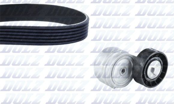 Ремень ГРМ с роликами (комплект) Dolz. Артикул SKD211A