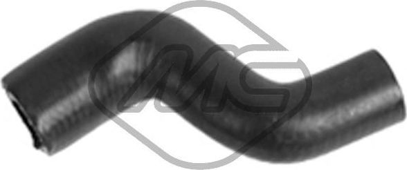 Патрубок радиатора (системы охлаждения) Metalcaucho (резина) для Audi TT III (8S) 2014-2026. Артикул 77263