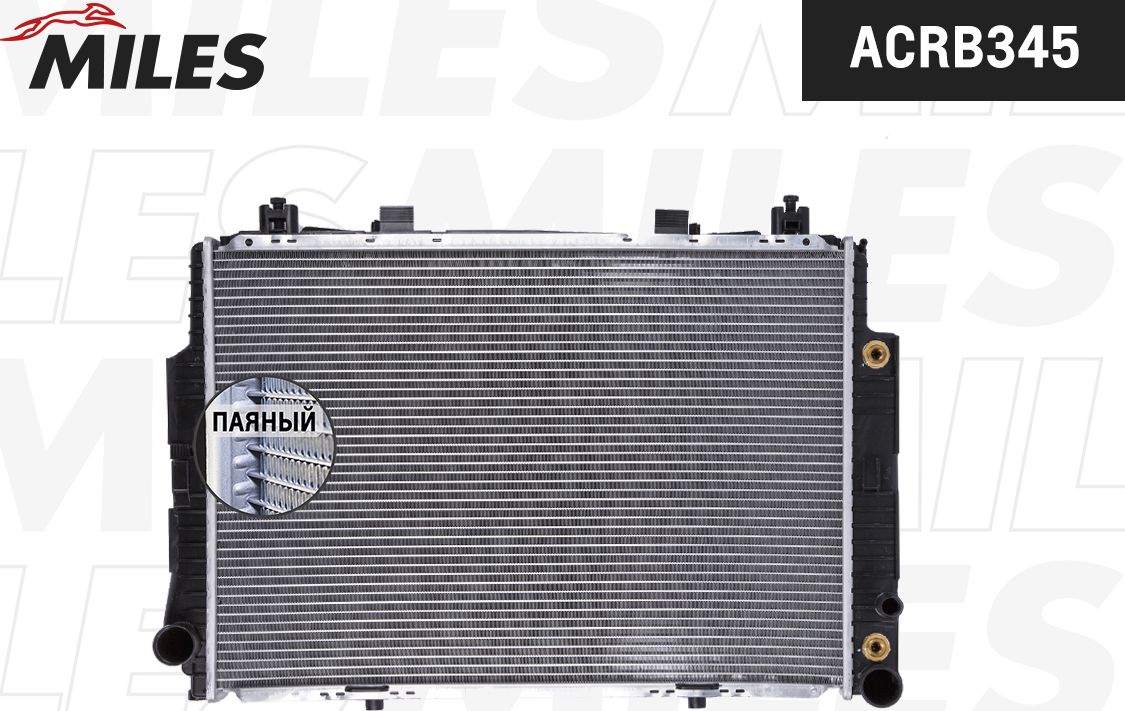 Радиатор охлаждения двигателя Miles (алюминий). Артикул ACRB345
