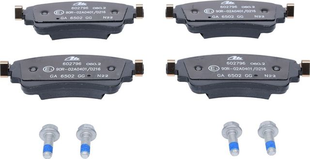 Тормозные колодки ATE задние для Audi A7 II (4K) 2017-2026. Артикул 13.0460-2796.2