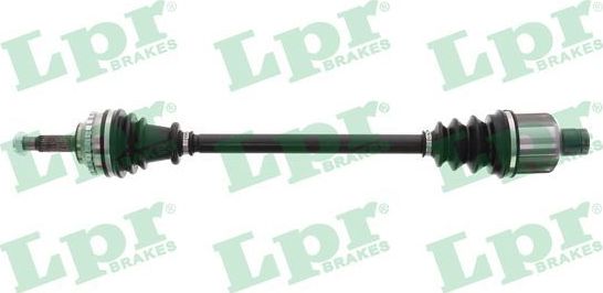 Полуось (привод в сборе, приводной вал) LPR. Артикул DS39135
