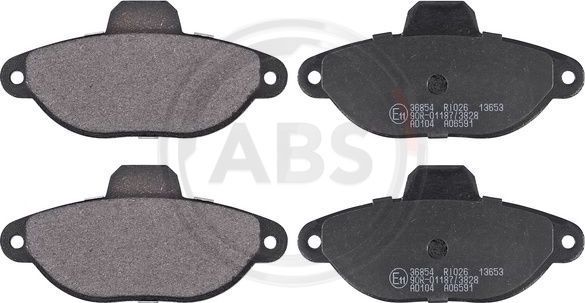 Тормозные колодки ABS. Артикул 36854