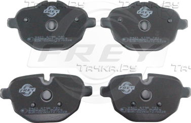 Тормозные колодки Frey задние для BMW i8 I 2014-2020. Артикул 845506201