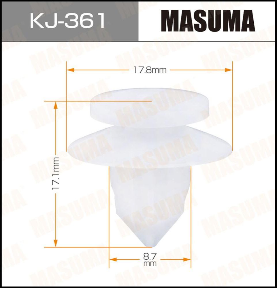Клипса Masuma. Артикул KJ-361