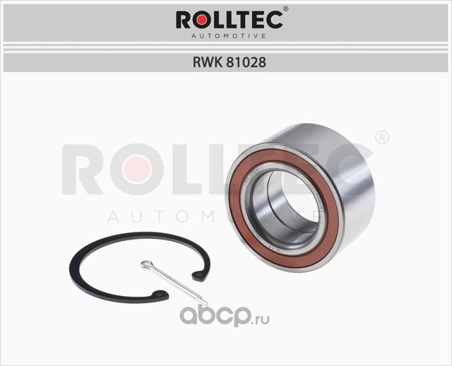Подшипник ступицы (Rolltec). Артикул RWK81028