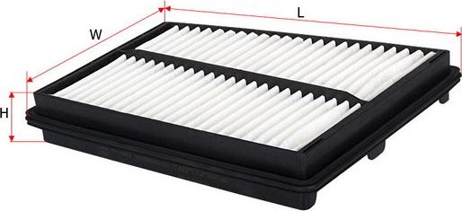 Воздушный фильтр Sakura. Артикул A-1622