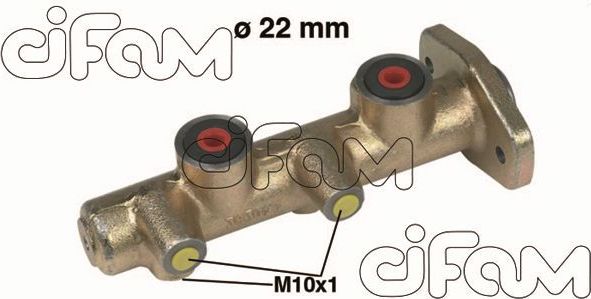 Тормозной цилиндр главный Cifam (Чугун). Артикул 202-170