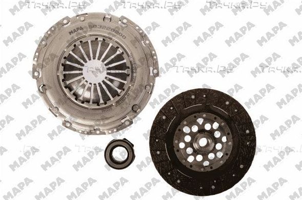 Сцепление (комплект) Mapa для Audi A3 II (8P) 2003-2013. Артикул 005228400