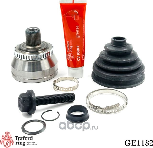 ШРУС НАРУЖНЫЙ, SKODA SUPERB 01- (Traford Ring). Артикул GE1182