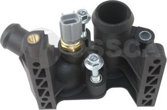 Фланец водяной с датчиком  FORD 1,6 Zetec-SDuratec 07~ OSSCA. Артикул 31074