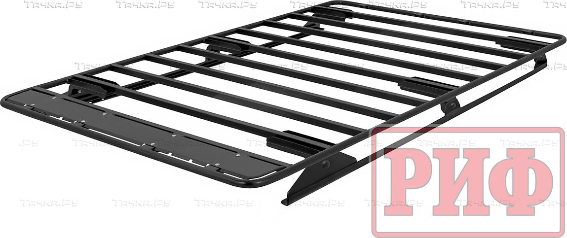Багажник (платформа) 1200х2100 мм РИФ для Toyota Land Cruiser 300 2021-2026. Артикул RIF300-roof2