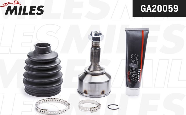 Шрус наружный (граната) Miles для Citroen C3 I 2002-2010. Артикул GA20059