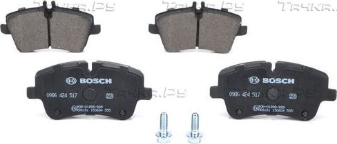 Тормозные колодки Bosch. Артикул 0 986 424 517
