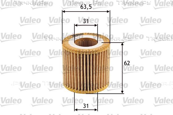 Масляный фильтр Valeo для SEAT Ibiza IV 2008-2015. Артикул 586536