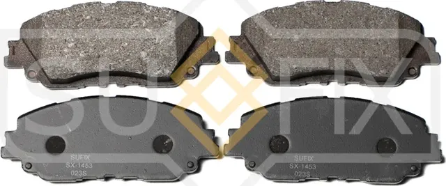 Колодки тормозные передние (Sufix). Артикул SX1453