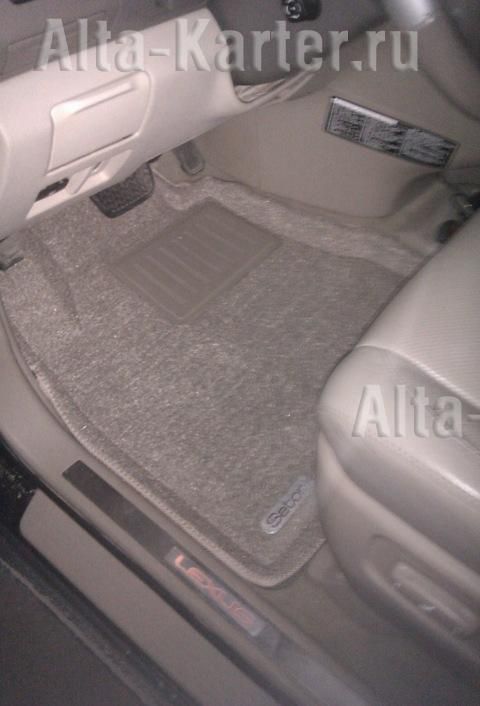 Коврики Satori для салона Toyota Land Cruiser Prado 150 2009-2013 БЕЖЕВЫЕ. Артикул SI 02-00185