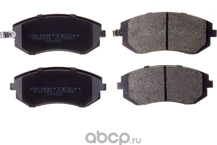 Колодки торм. диск. перед. (Avantech). Артикул AV842