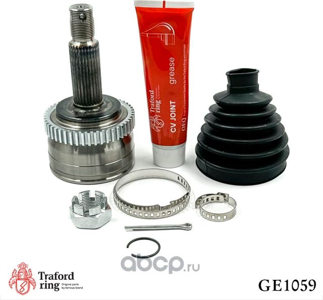 ШРУС НАРУЖНЫЙ, HYUNDAI TUCSON 04-KIA SPORTAGE I (Traford Ring). Артикул GE1059