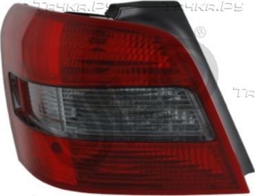 Фонарь задний ULO левый для Mercedes-Benz GLK-Класс I (X204) 2008-2015. Артикул 1056001