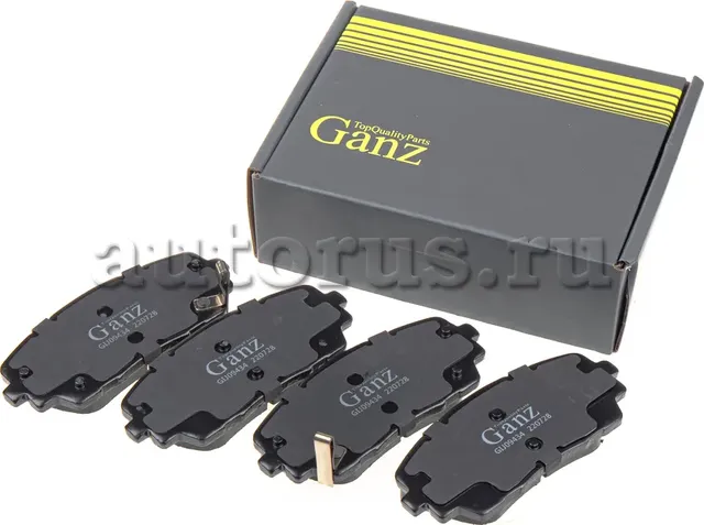 Колодки передние (Ganz). Артикул GIJ09434