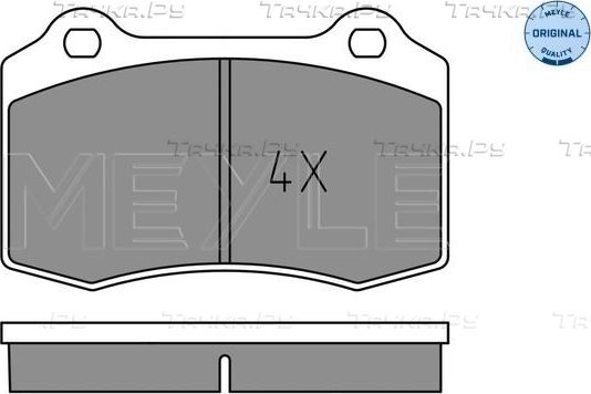 Тормозные колодки Meyle Original задние для Jaguar S-Type I 2001-2008. Артикул 025 213 8115