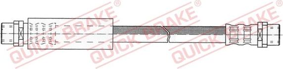Тормозной шланг Quick Brake передний правый/левый для Audi A6 I (C4) 1994-1997. Артикул 22.308