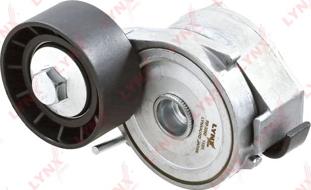 Натяжной ролик (натяжитель) приводного клинового зубчатого ремня LYNXauto. Артикул PT-3262