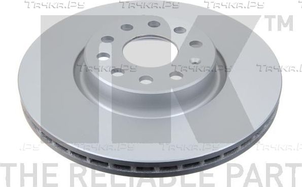Тормозной диск NK передний для Volkswagen Golf Plus I 2006-2013. Артикул 3147115