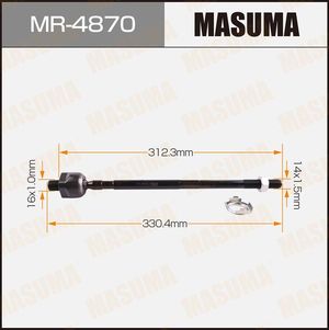 Рулевая тяга Masuma правая/левая для Nissan Cefiro A31 1994-1999. Артикул MR-4870