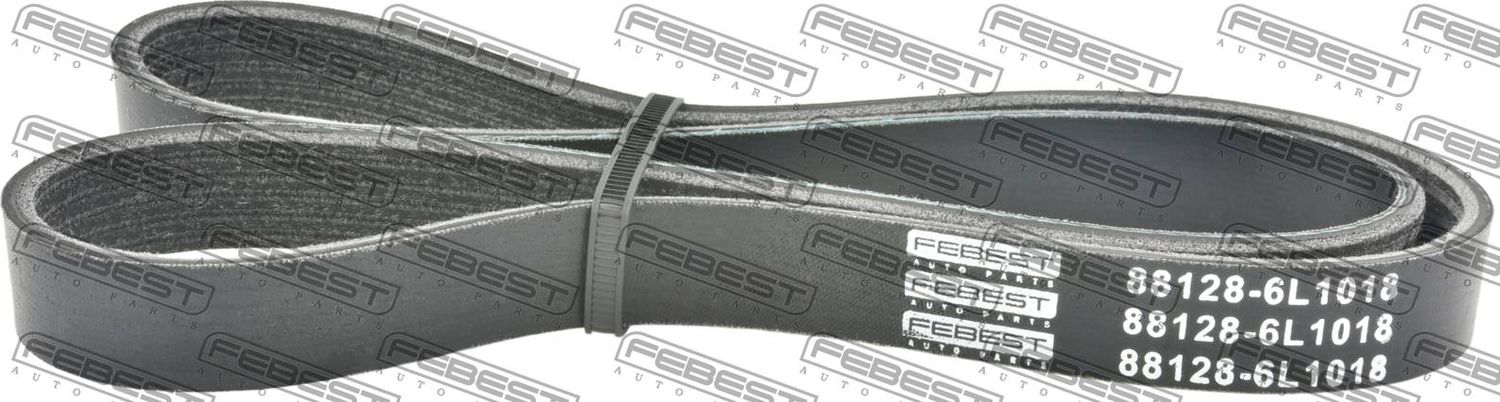 Приводной ремень поликлиновой Febest. Артикул 88128-6L1018