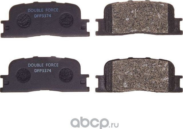 Колодки тормозные дисковые Double Force Double Force. Артикул DFP3374