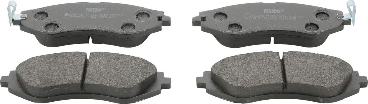 Тормозные колодки Ferodo Premier Eco Friction. Артикул FDB1116