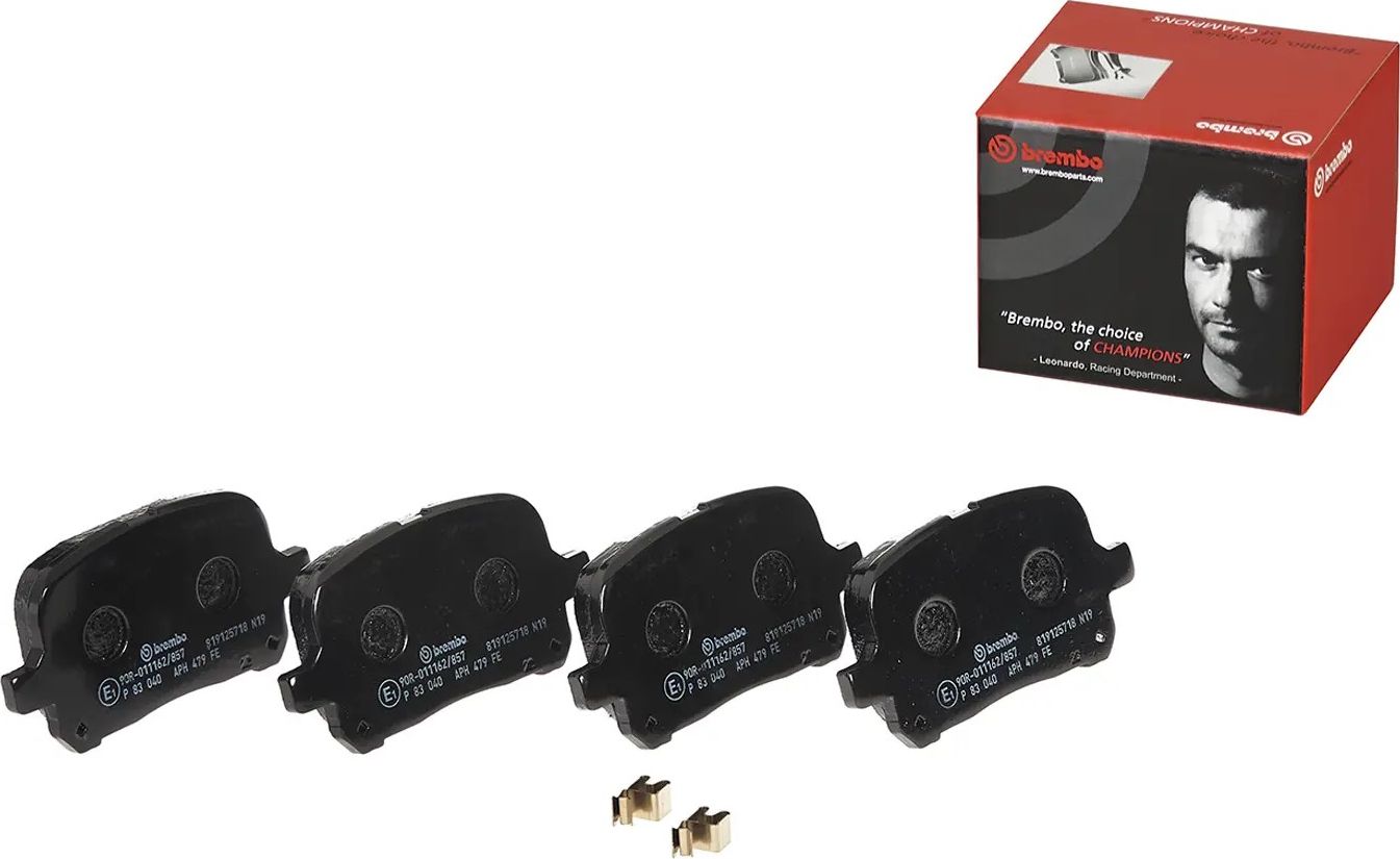 Тормозные колодки Brembo PRIME LINE. Артикул P 83 040