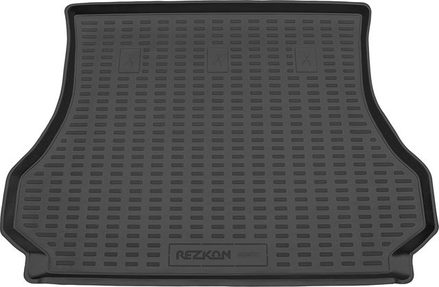 Коврик пластиковый Rezkon для багажника Hyundai Santa Fe II Classic (Тагаз) 2006-2010. Артикул 5020045100