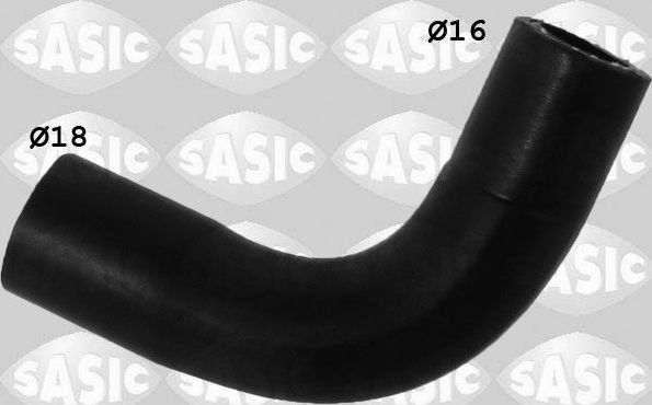 Патрубок системы охлаждения (радиатора) Sasic. Артикул 3404052