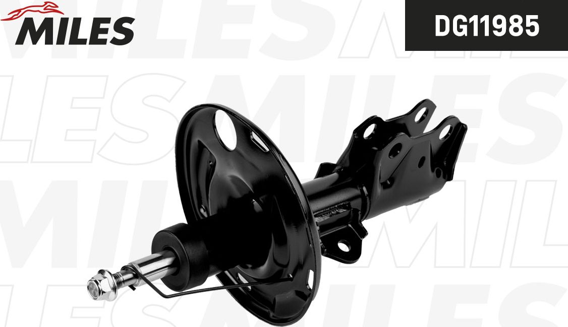 Амортизатор TOYOTA AVENSIS 08- пер.лев.газ. (с обор.для плохих дорог) (Miles) Miles. Артикул DG11985