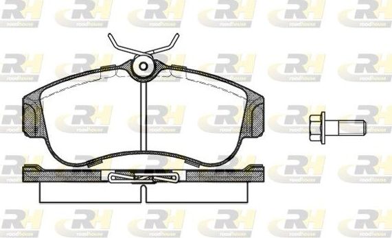 Тормозные колодки RoadHouse. Артикул 2320.00