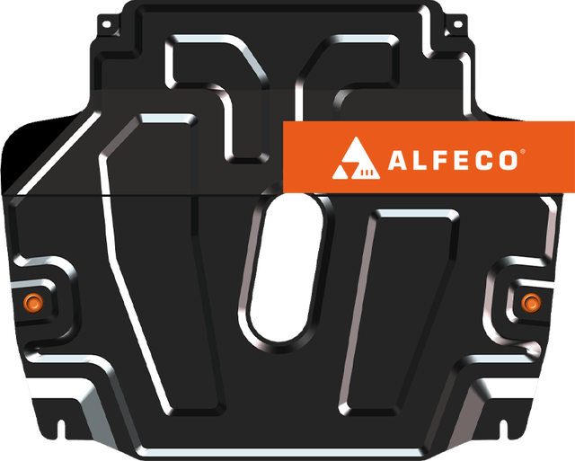 Защита Alfeco для картера и КПП Chevrolet Aveo II T300 2012-2026. Артикул ALF.03.15