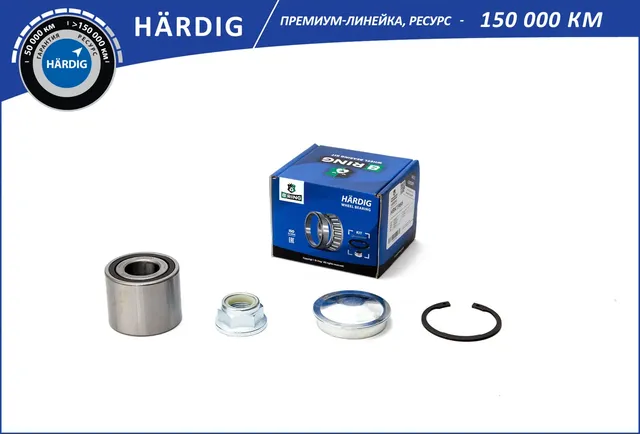 Подшипник ступицы RENAULT Logan (04-) (задн. компл.) 25x55x43 (HBK1966 (B-Ring). Артикул HBK1966