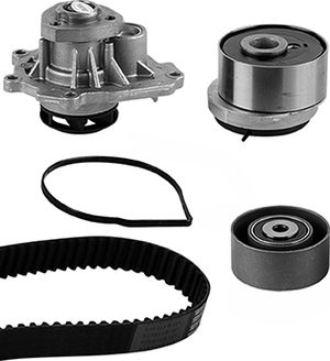 Помпа (водяной насос) с комплектом ремня ГРМ Metelli для Alfa Romeo 159 2007-2011. Артикул 30-0959-1