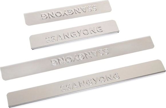 Накладки Ладья на внутренние пороги для SSANGYONG STAVIC 2013-2026. Артикул 014.91.011