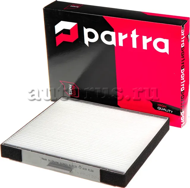 Фильтр салона стандарт (Partra). Артикул FC7125
