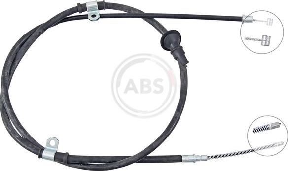Трос ручника (тросик ручного тормоза) ABS. Артикул K19507