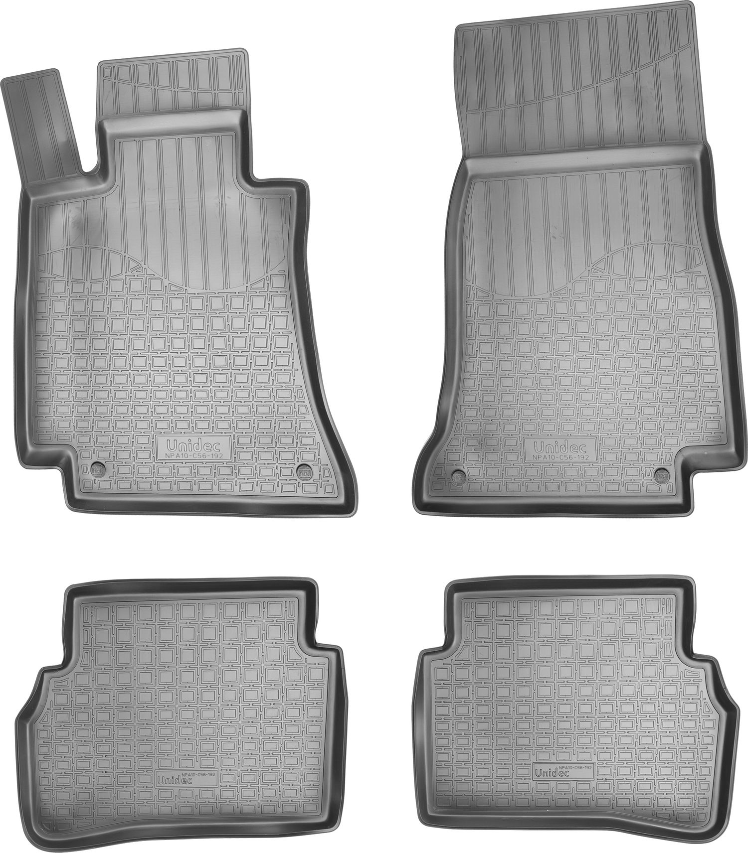 Коврики Норпласт для салона Mercedes-Benz С-Класс W205 седан 2014-2026. Артикул NPA10-C56-192