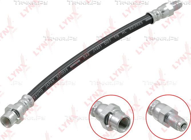 Тормозной шланг LYNXauto задний для BMW 1 III (F40) 2011-2026. Артикул BL-3155